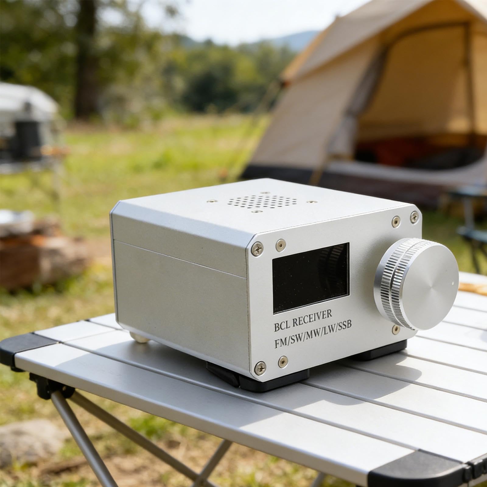 Radio de Bolsillo Multifuncional de Banda Completa para Acampar Y