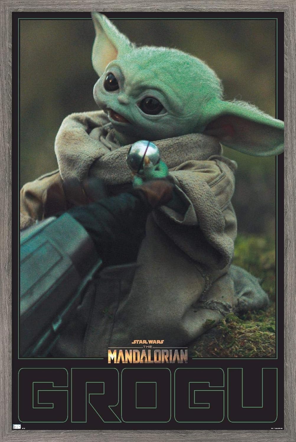 Star Wars: The Mandalorian Season 2 - Grogu Wall Poster, 34L" x 22.4W", Premium Unframed Version