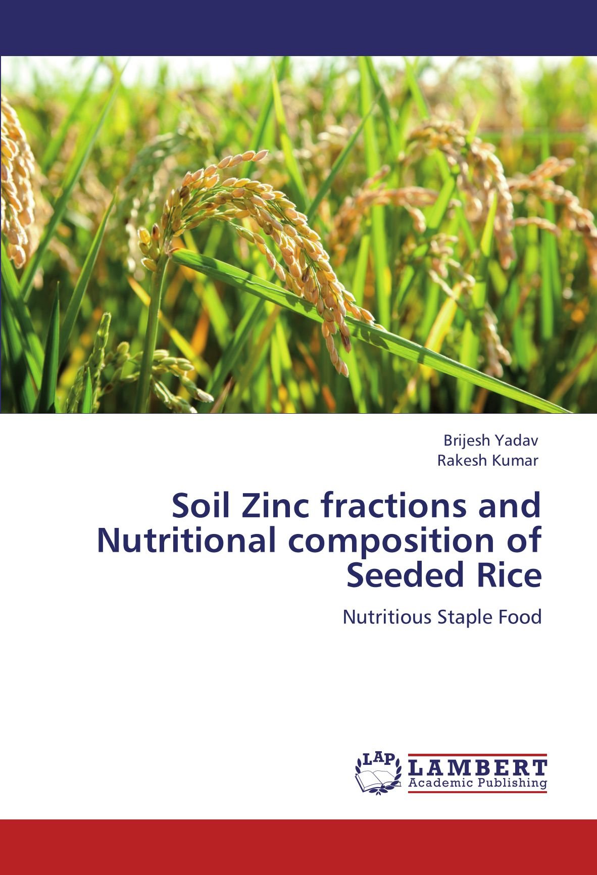 Soil Zinc fractions and Nutritional composition of Seeded Rice