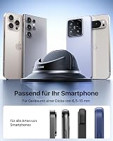 andobil 2025 Műszerfali Telefontartó Autóba - Erős Tapadású Mobiltelefon Tartó iPhone 16/15/14/13/12/11 és Samsung S24/S23 Készülékekhez 3
