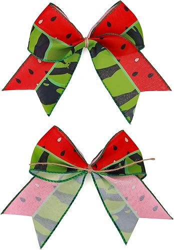 Miniatura 20 de 12 Piezas 6 Pulgadas Verde Trébol Shamrock Corona Lazos Irlandeses de Arpillera para Día Festivo del Día de San Patricio Decoración de Puerta Pared