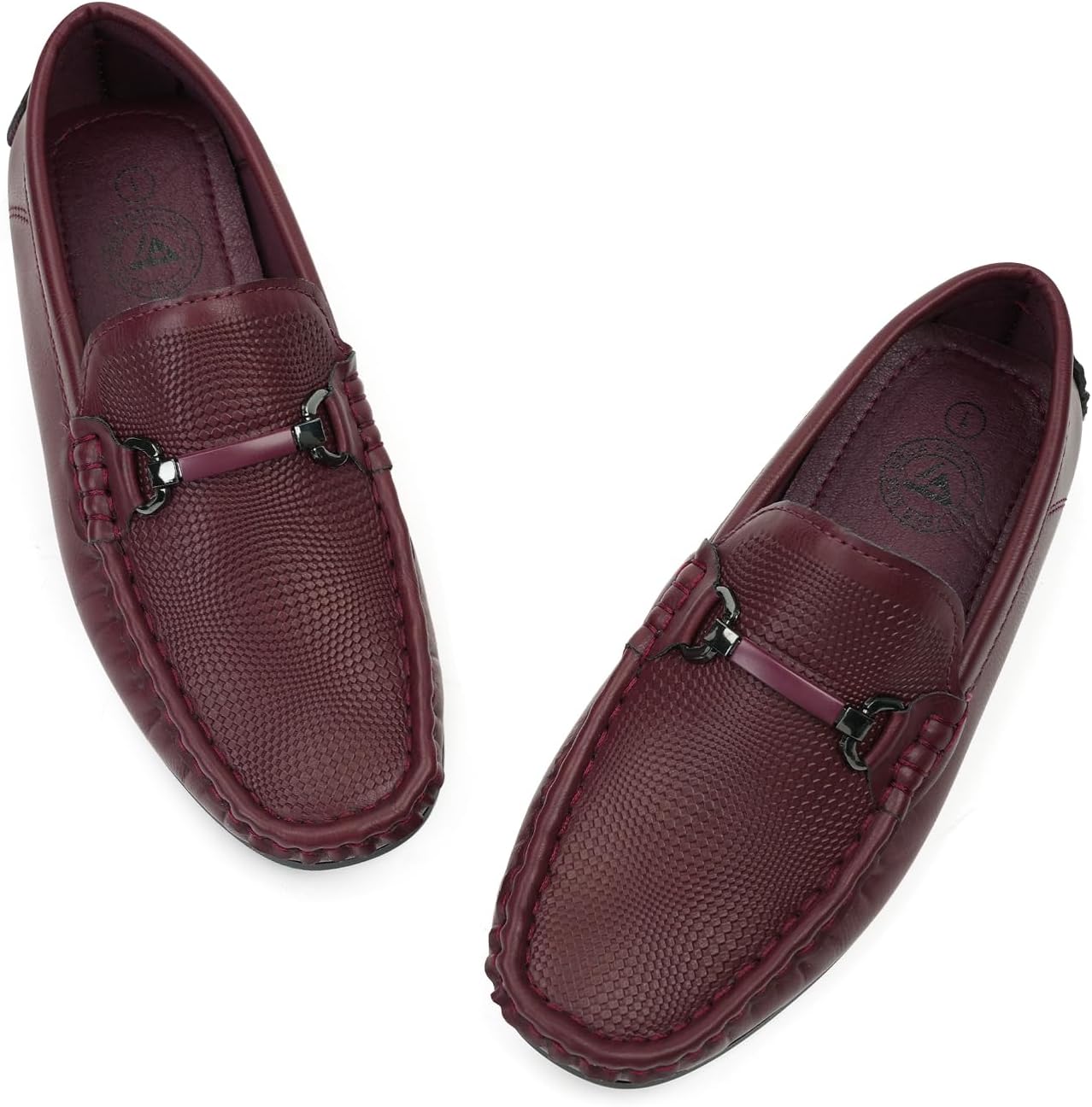 JABASIC Kids Penny Loafer Casual Slip-On Moccasin Flats Boys Dress Shoes - Image 6