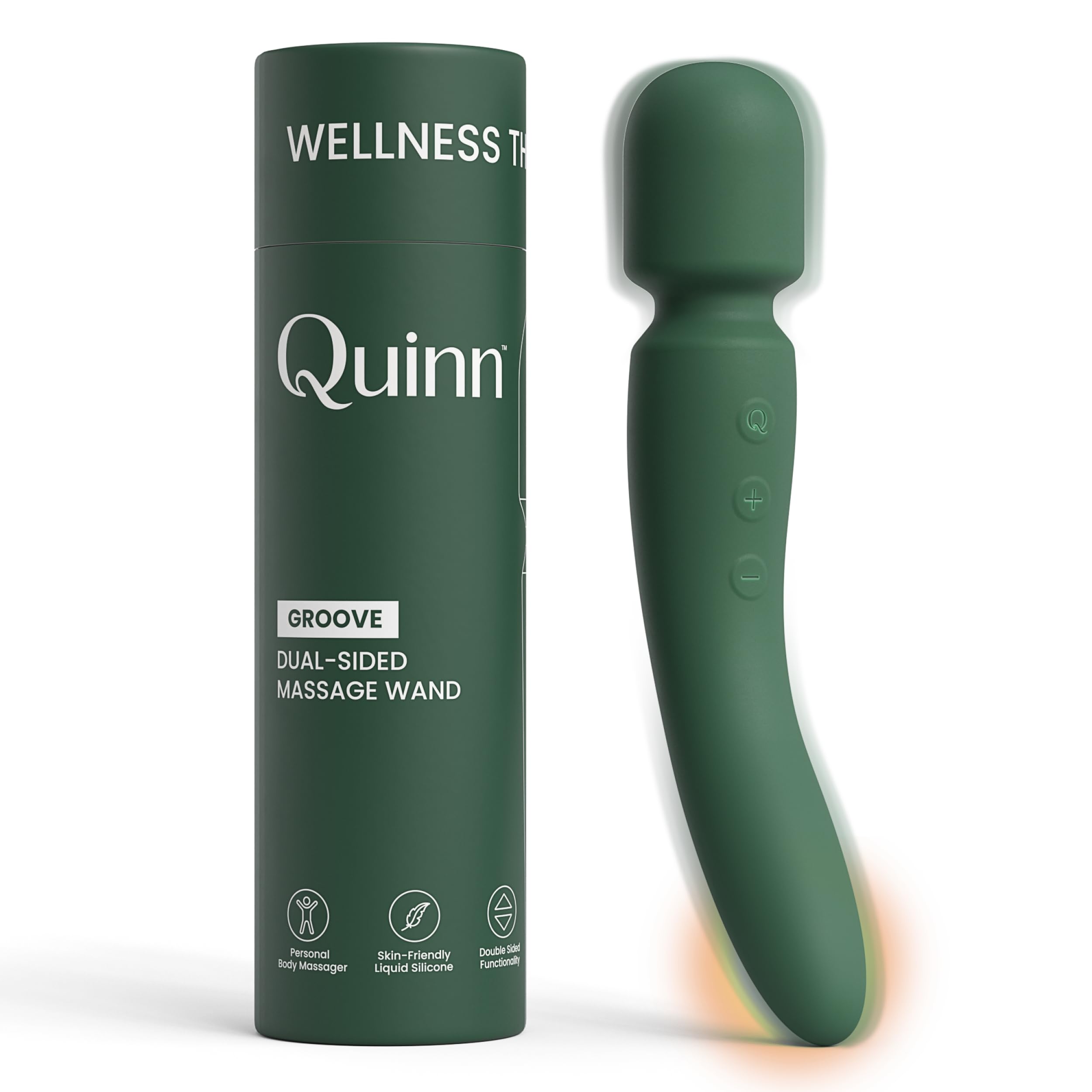 Amazon.com: Quinn Wellness Adult Sex Toy Groove - Dual-Sided Heating  Vibrator Wand - 12 Modes & 5 Speeds on Head & Tail - G-Spot & Clitoral  Stimulator for Women - Rechargeable Waterproof