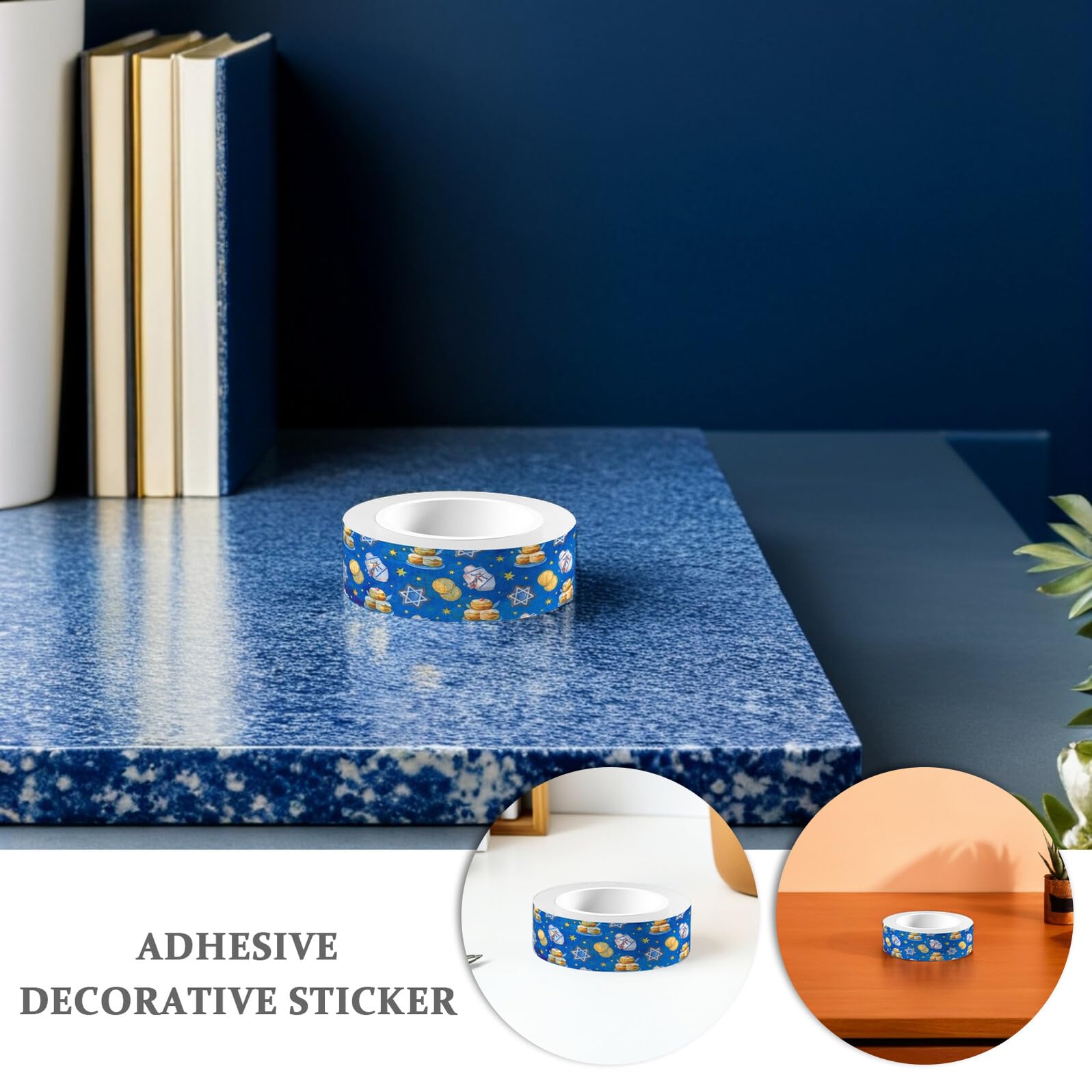 Lot de 12 Rubans Décoratifs en Papier pour Les Fêtes Style Washi pour Le Scrapbooking Et Les Loisirs Créatifs