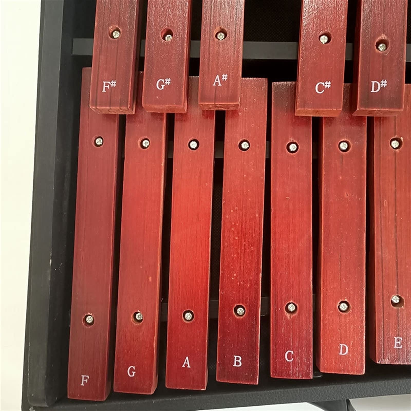 Strumento a percussione per xilofono a 25 Toni per insegnamento della Musica per Pianoforte in Scatola di Alluminio xilofone Musical