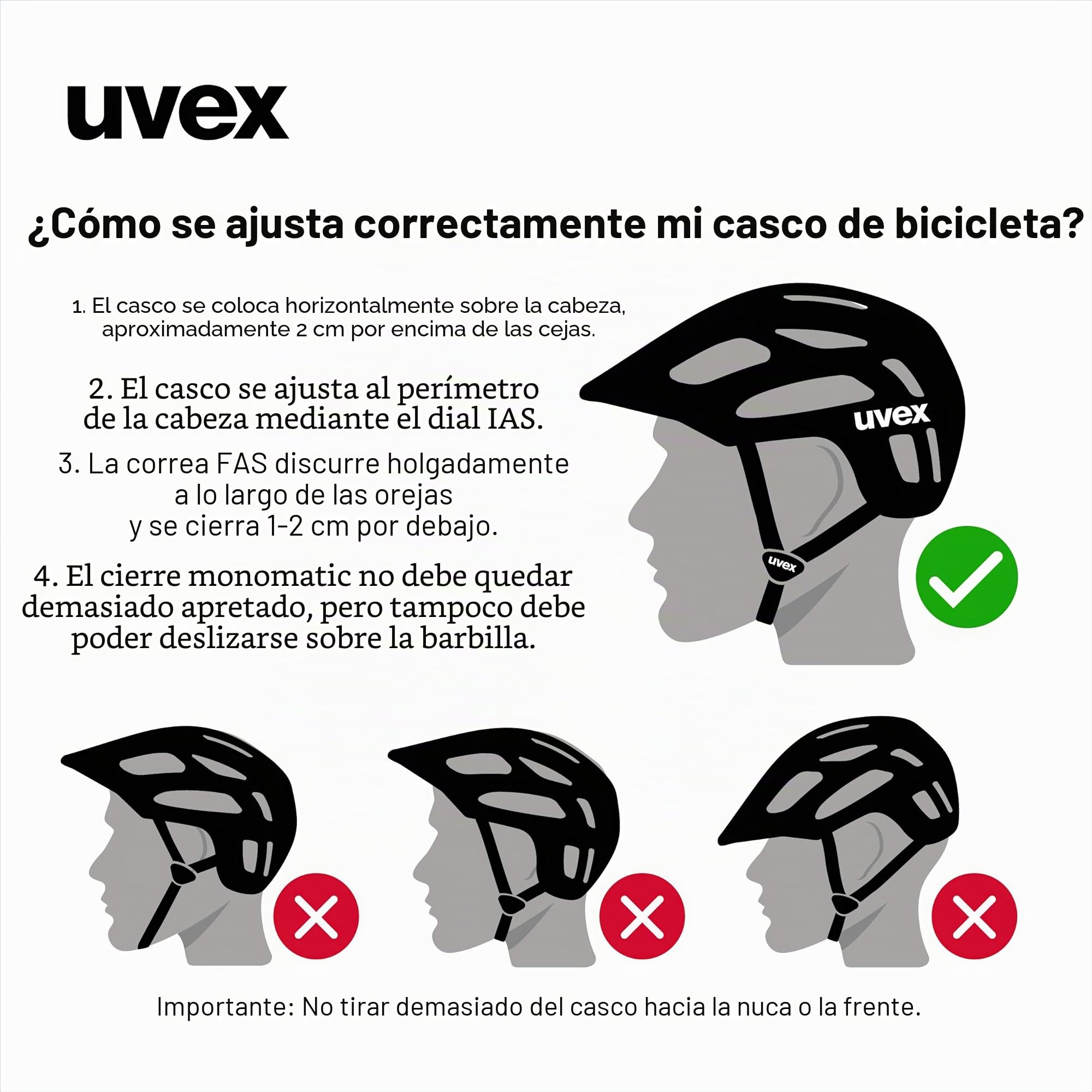 uvex Kid 2 - Casco Ligero Infantil - Ajuste de Talla individualizado