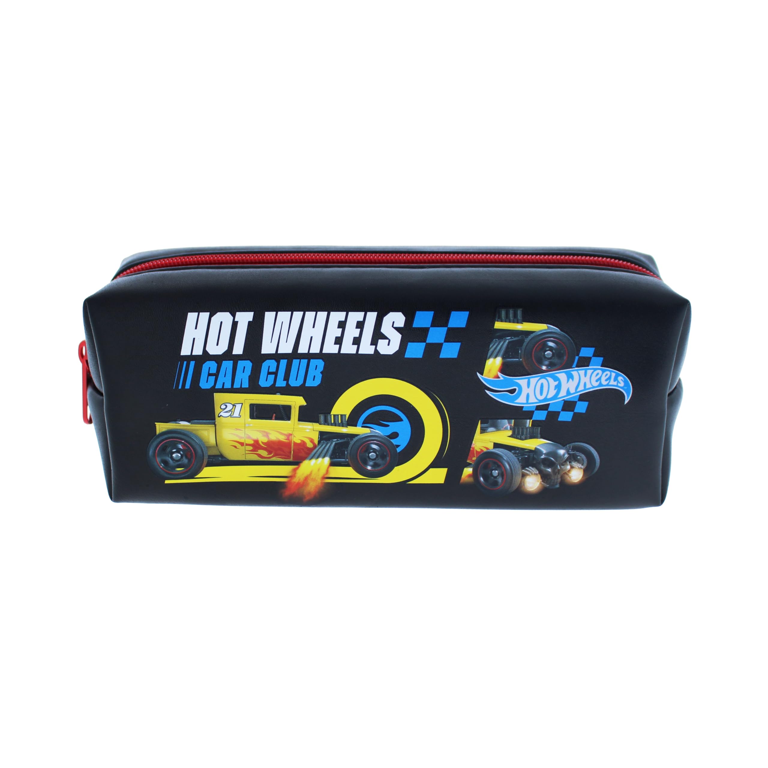 Blueprint Collections Hot Wheels Pencil Case, Multicolor, 20cm x 7.5cm x 6cm - Image 2
