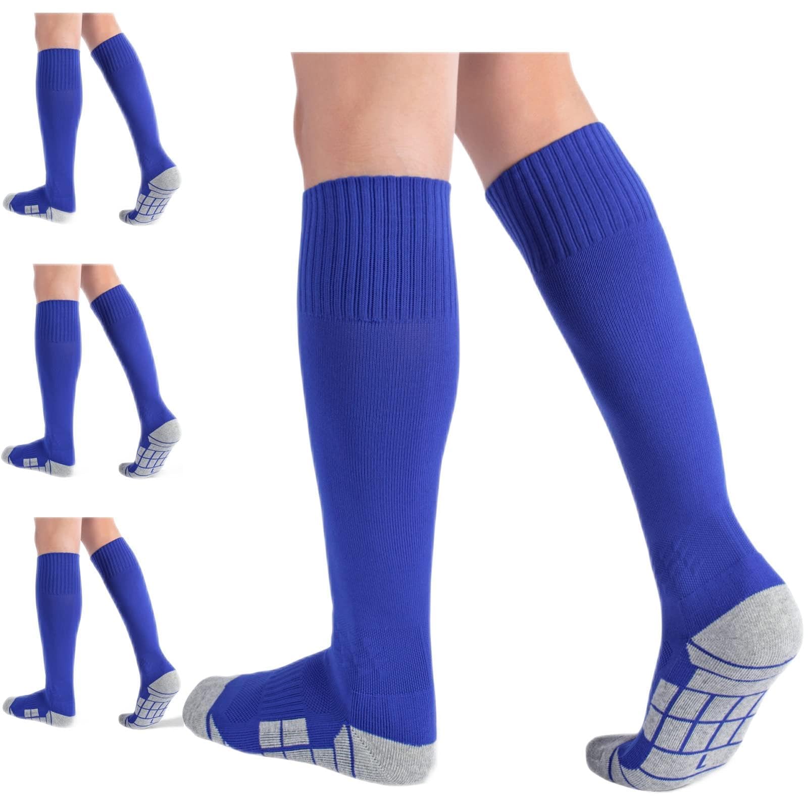 4er-Pack Softball-Baseballsocken für Jugendliche, Kinder, Erwachsene