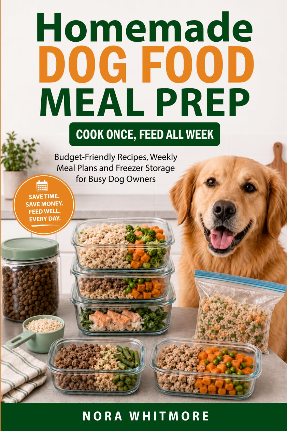 Homemade Dog Food Meal Prep: Cook Once, Feed All Week: Budget-Friendly Recipes, Weekly Meal Plans and Freezer Storage for Busy Dog Owners