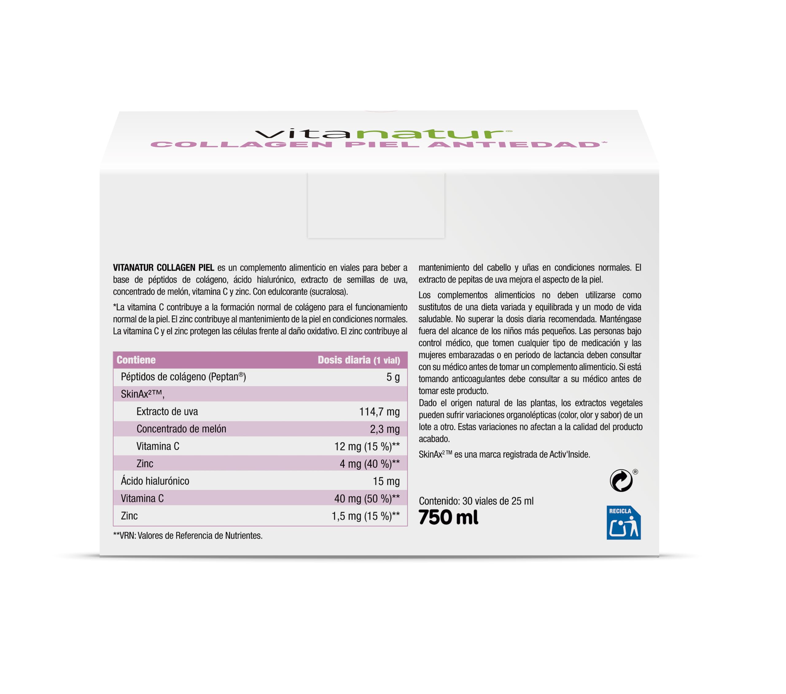 VITANATUR COLLAGEN CUIR 25+5 FLACONS