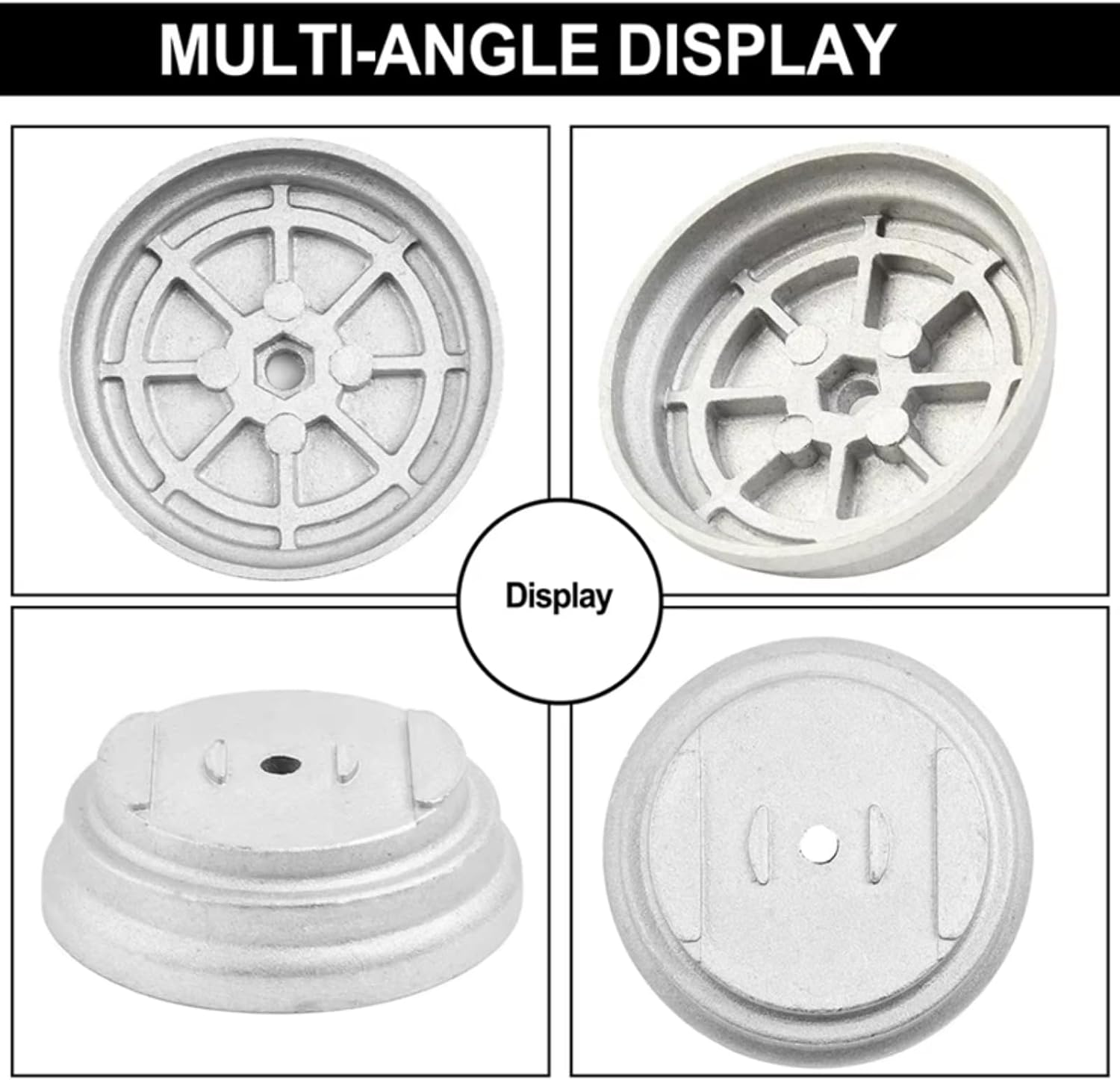Lawn Mower Blades Base Replacement Weed Aluminium Alloy Grass Cover Guard Blade Base Garden Electric Lawn Mower Knives Accessories Wireless Charging Trimmers for Mowing, Pruning, Greening image 4
