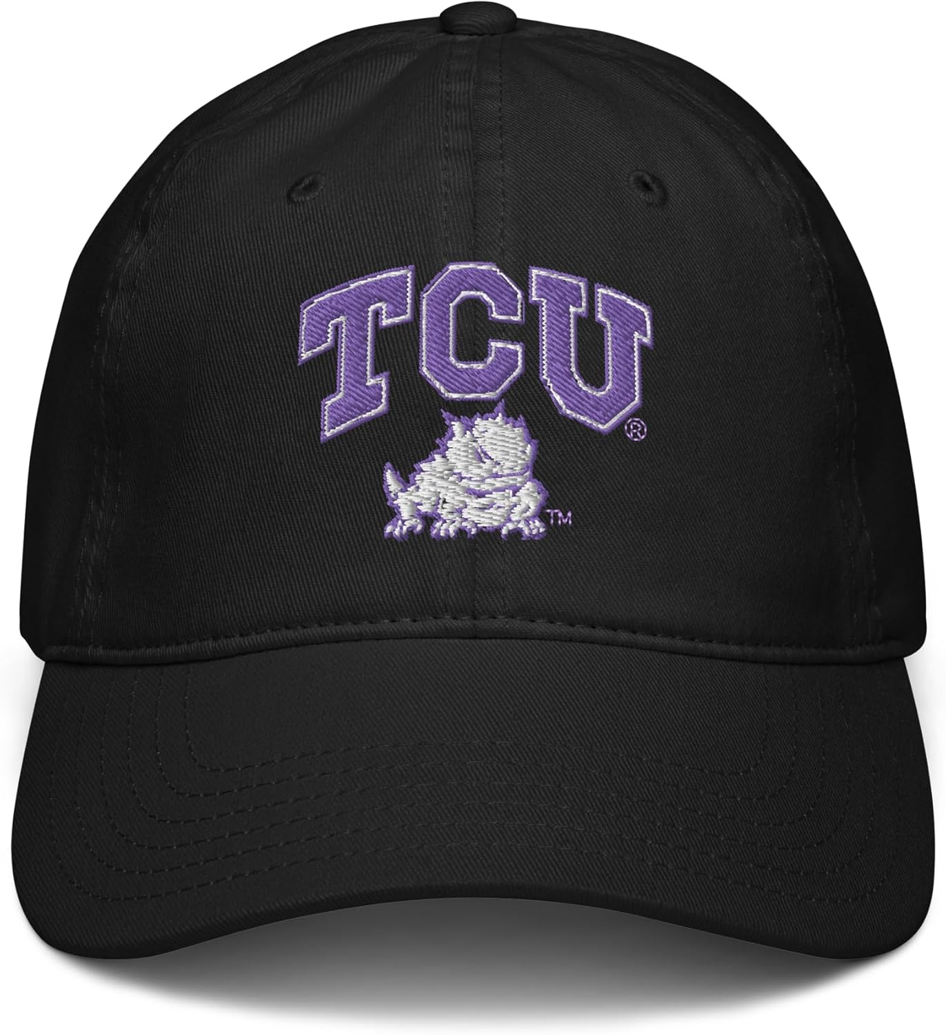 TCU Horned Frogs Arch Over Officially Licensed Adjustable Baseball Hat