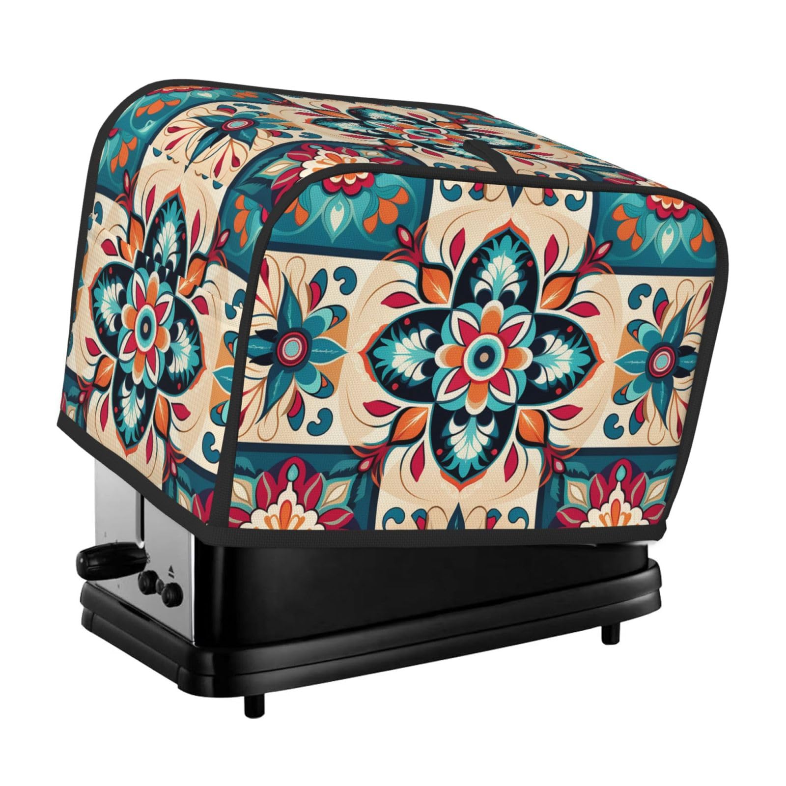 Toaster Cover Slice Appliance Cover Toaster Dust Cover Arabic Indian  Checked Pattern Toaster Cover Super Soft Kitchen Small Dust Covers Bread
