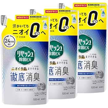 Amazon.co.jp: リセッシュ 【まとめ買い】 除菌EX 香り残らない