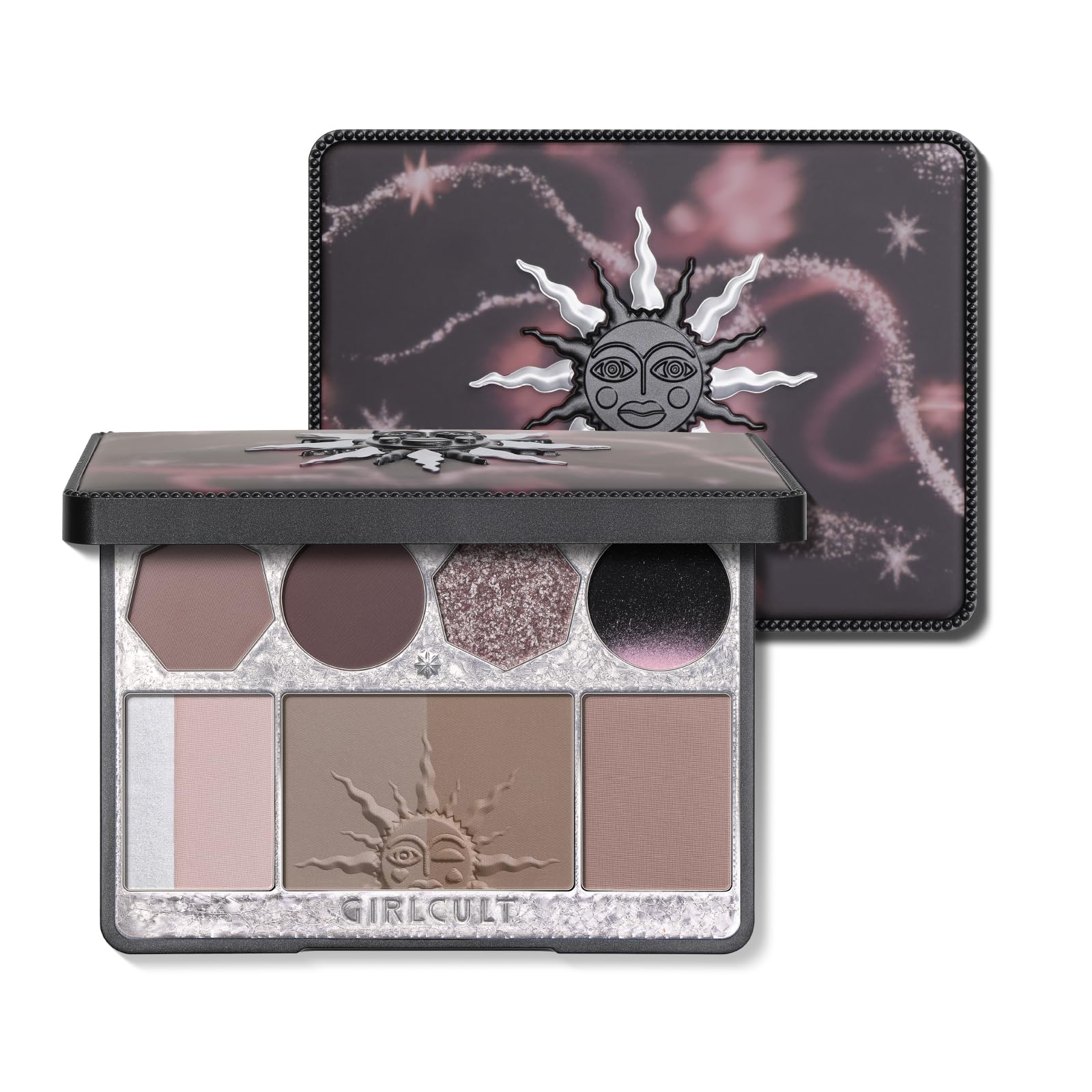 GIRLCULT All-in-One Makeup Palette, Matte & Shimmer Finish #07 Anywhere Door