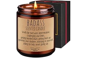 LEADO Badass Candle: The Ultimate Congratulations Gift
