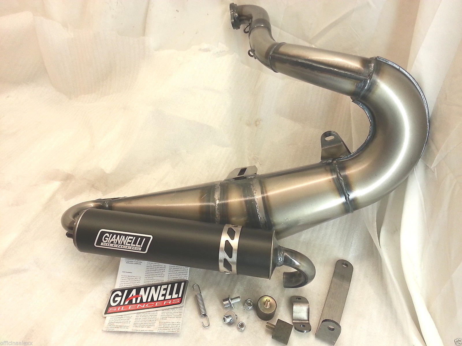 GIANNELLI MARMITTA APE PIAGGIO RACING CORSA LUNGA