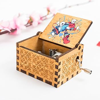 Amazon.co.jp: 木製 アンダーテール Undertale オルゴール