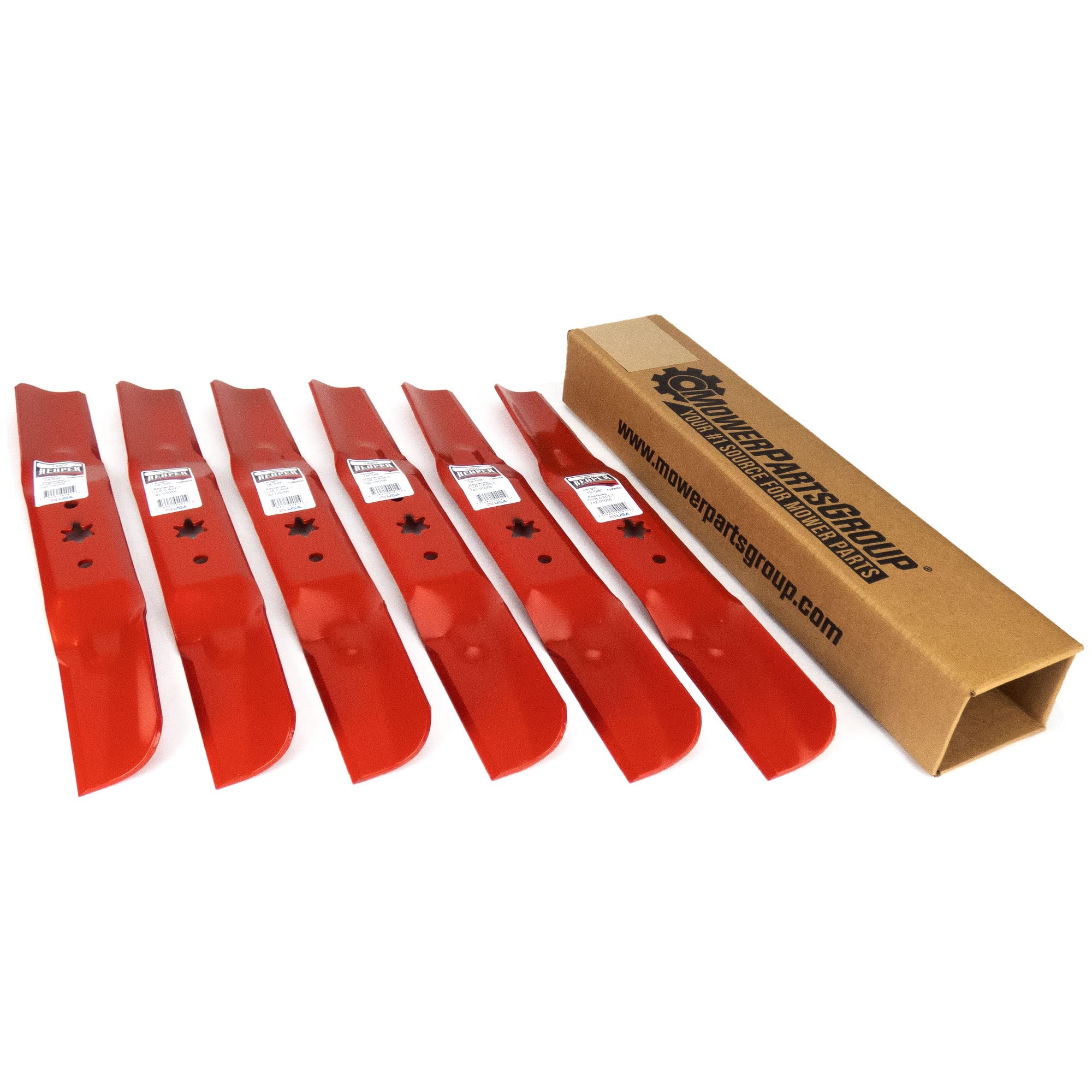 Amazon.com - MowerPartsGroup (6) Blades Compatible with Cub Cadet