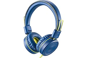 POWMEE Kids Headphones Wired Headphones for Children
