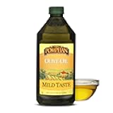 Pompeian Mild Taste Olive Oil, High Heat Cooking, Baking & Sauteing, High Smoke Point, 68 Fl Oz