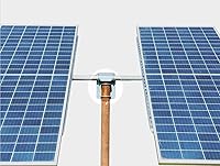 Vista 2 de Panel solar superior del soporte de montaje en poste y kit de montaje en panel para tubería de 4