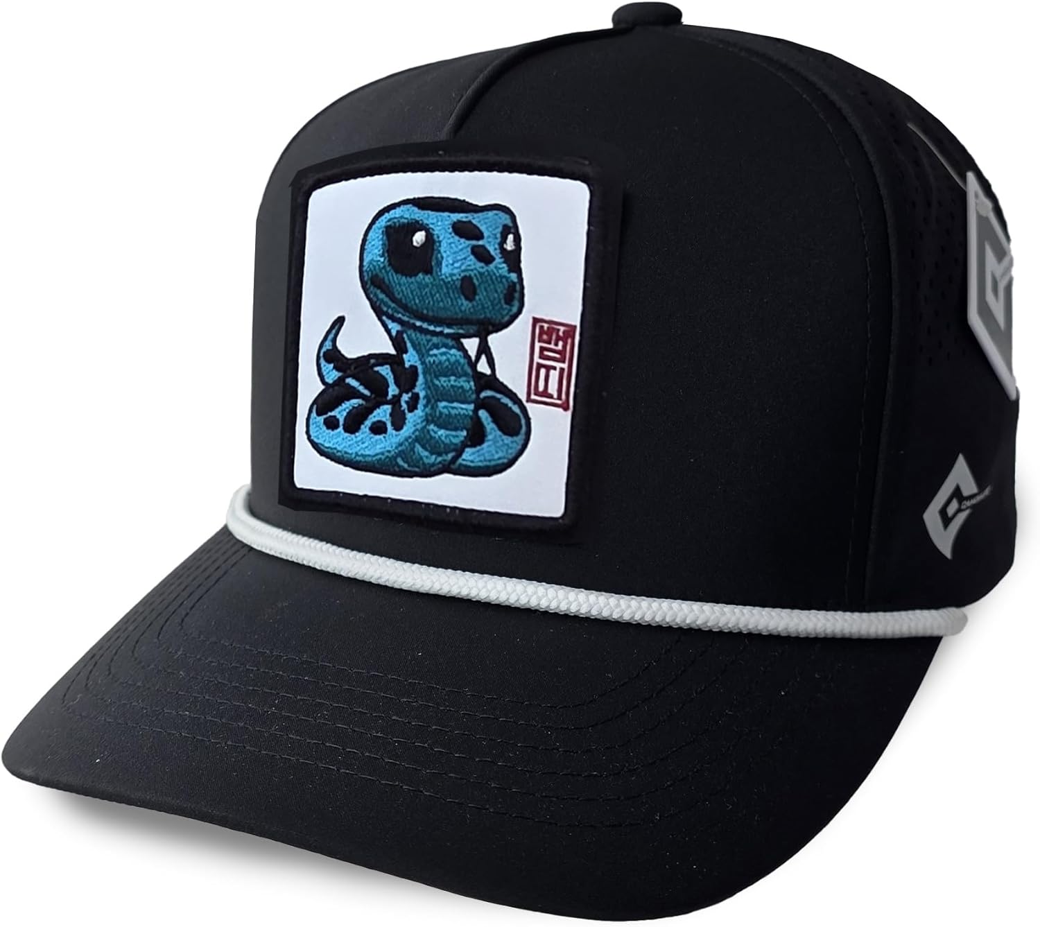 Kpop Zodiac 12 Animal Black 5-Panel Performance, Lightweight, Comfortable Baseball Cap