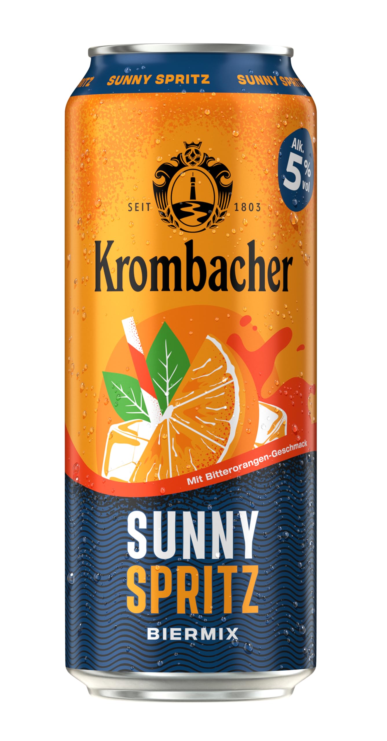 Krombacher Sunny Spritz Biermix 24er Dosentray