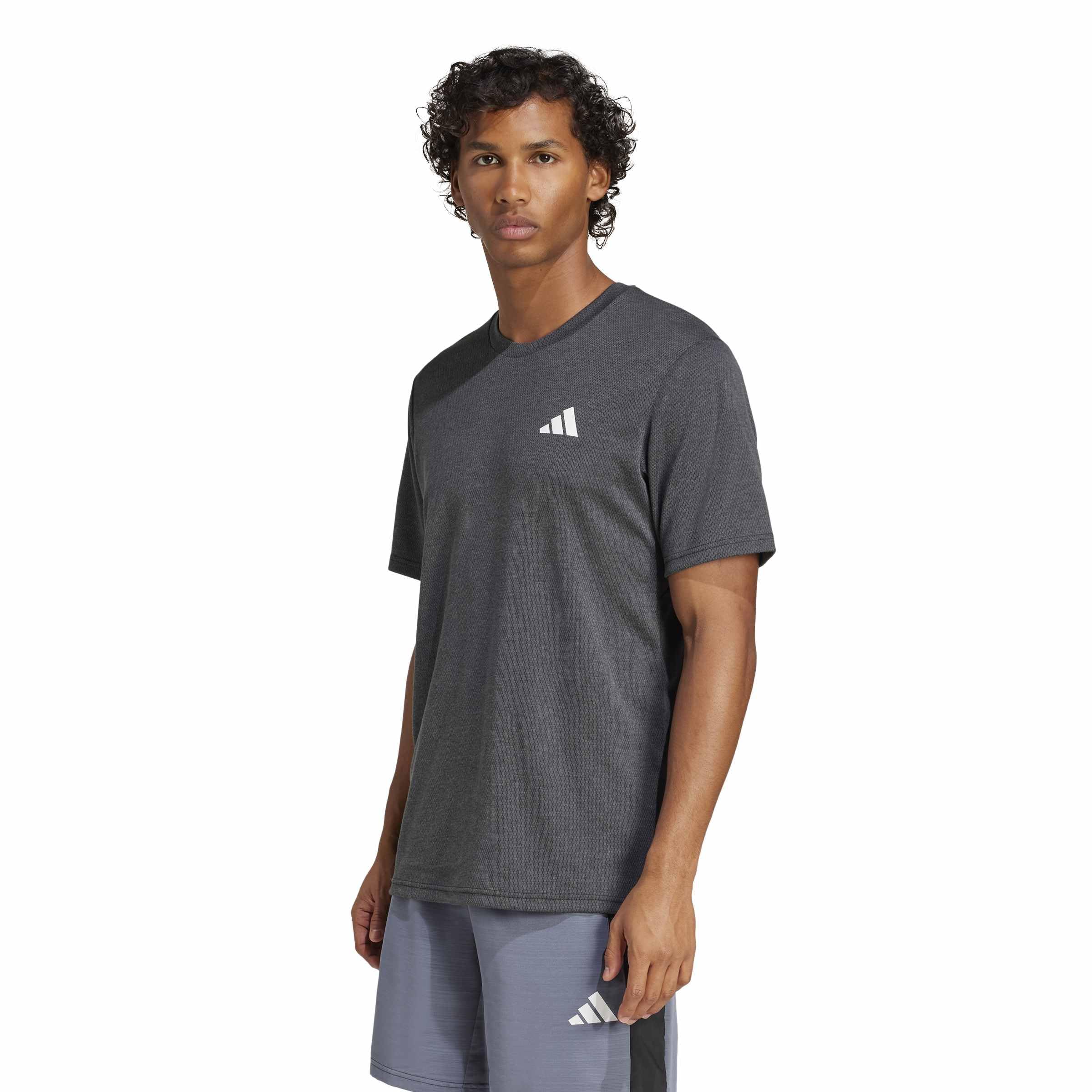 adidas Men's Train Essentials Feelready Novelty T-Shirt, Black, S
