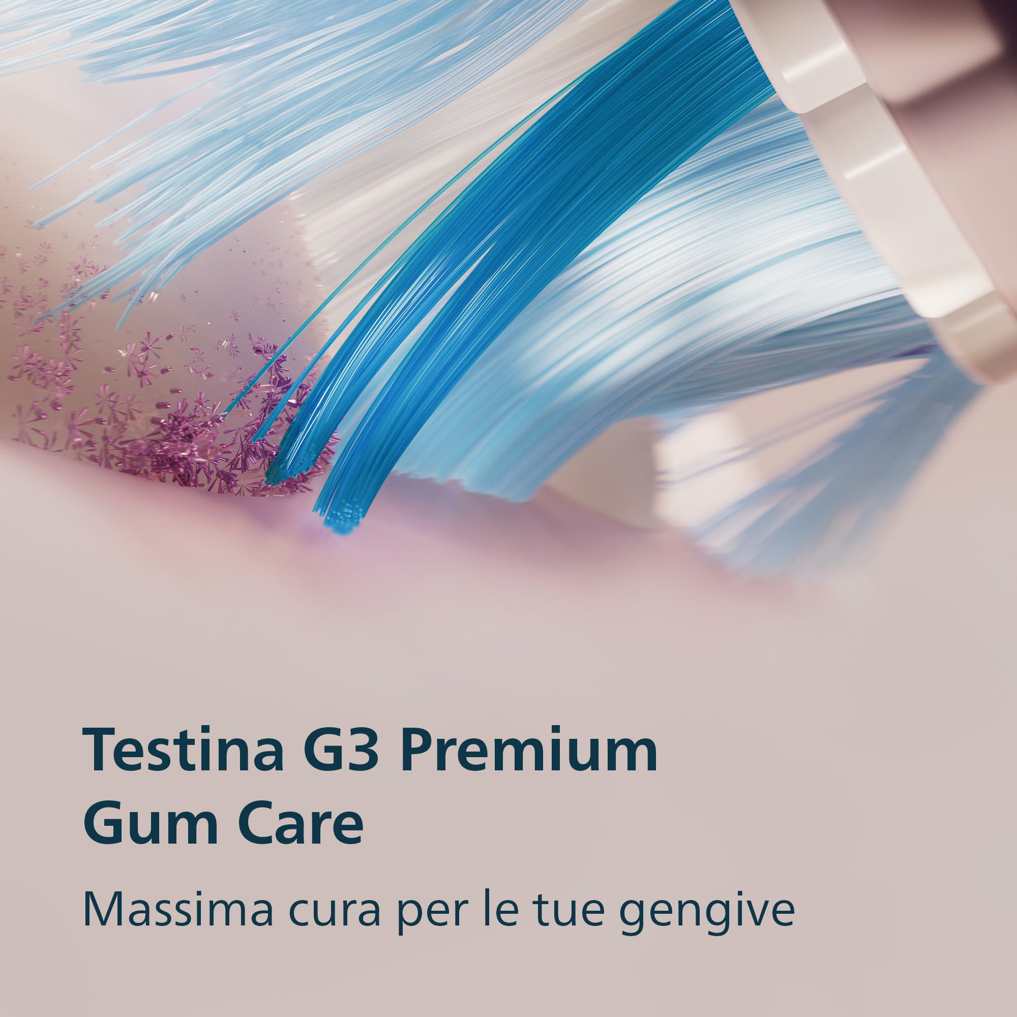 Philips Sonicare 7100 spazzolino elettrico sonico con app, 4 modalità di spazzolamento e 3 livelli di intensità, avviso di pressione, EasyStart, SmarTimer, Nero, modello HX7421/08 [Nuova tecnologia]
