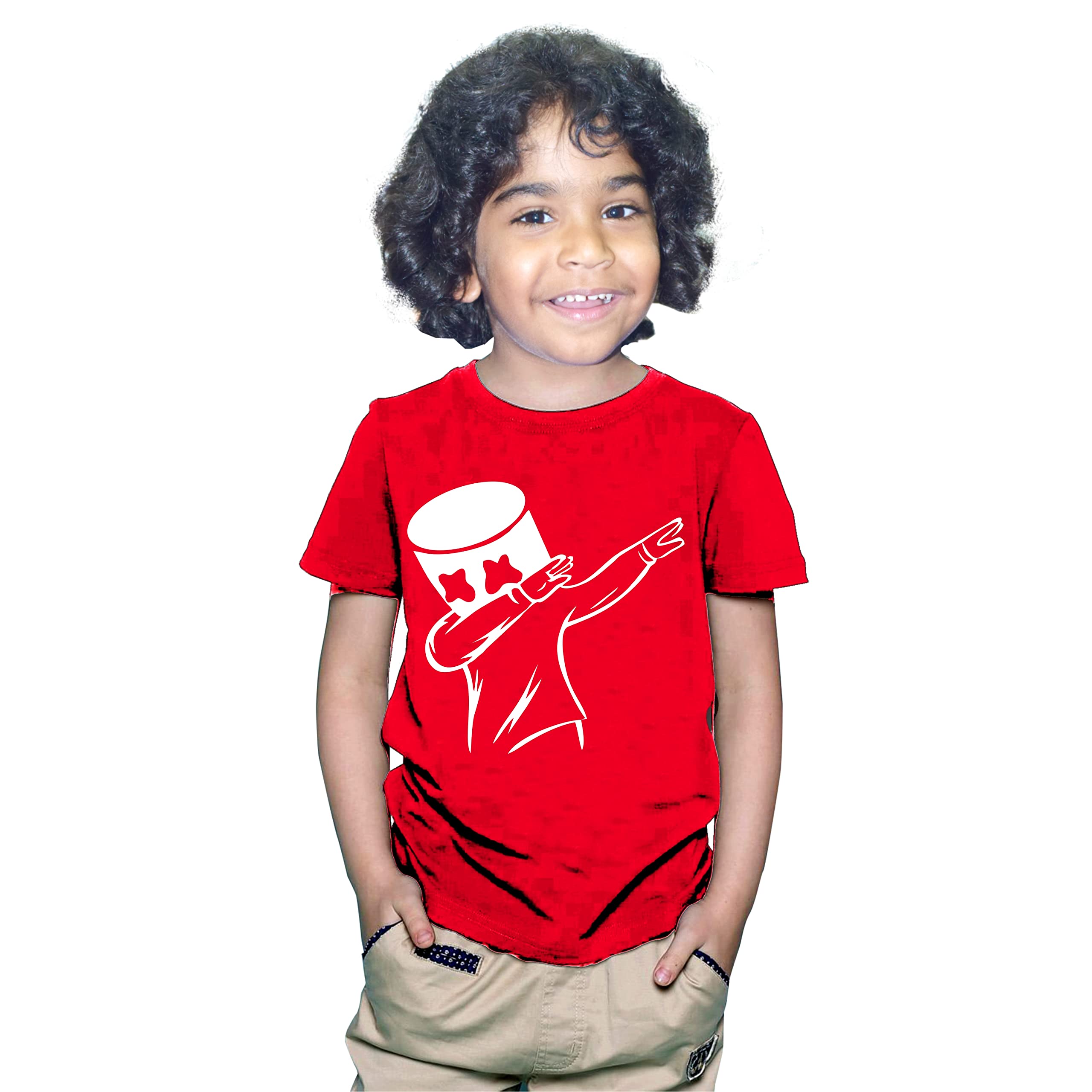 FMstyles - Marshmello Action Carton Red kids tshirt