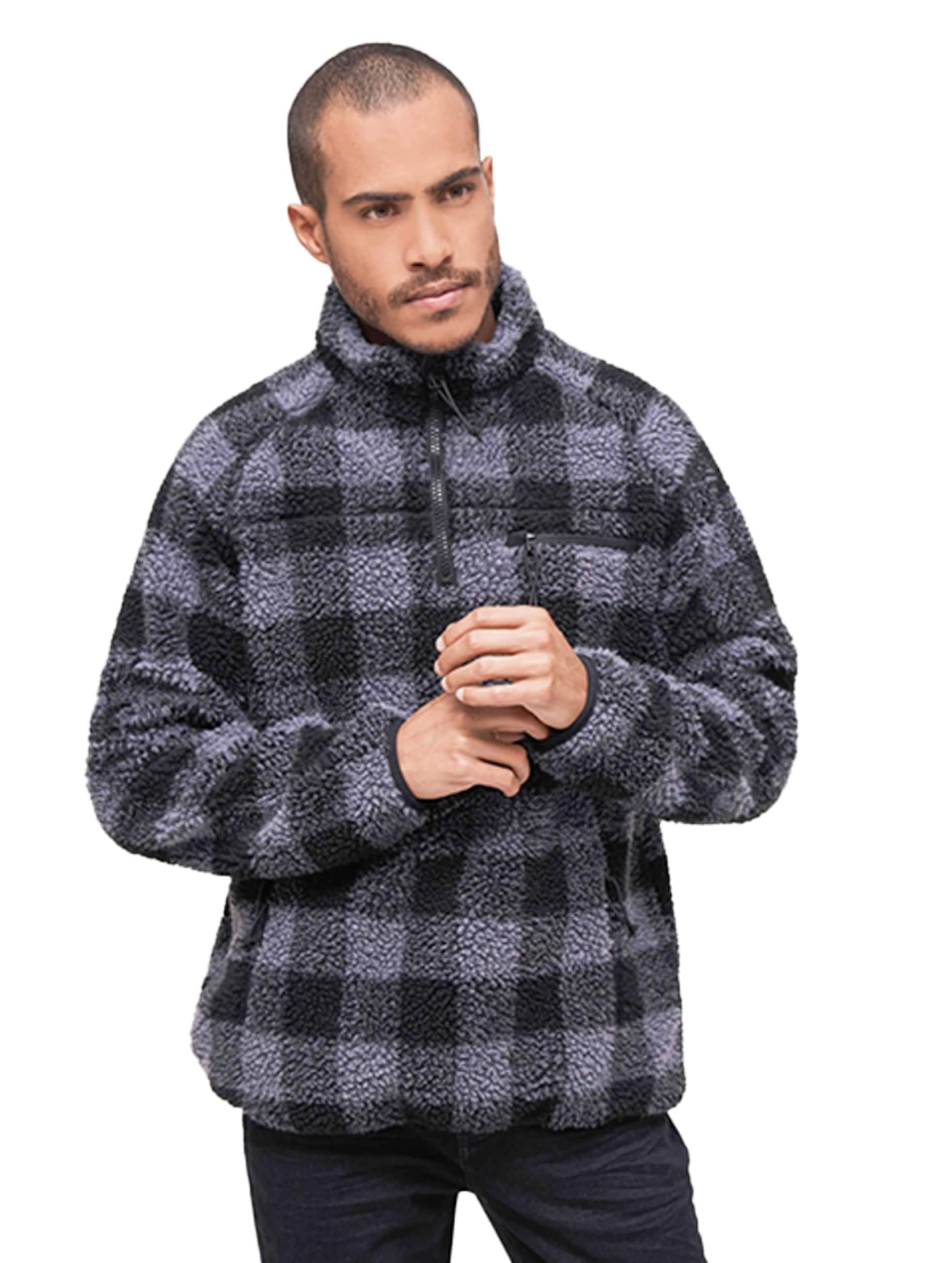 Brandit Men's Noir Fleece Teddy