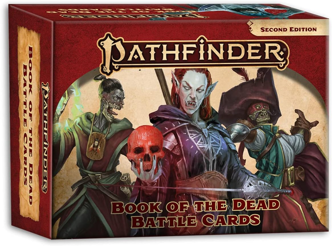 Pathfinder Book of the Dead Battle Cards (Pathfinder Second Edition Accessories), MULTI