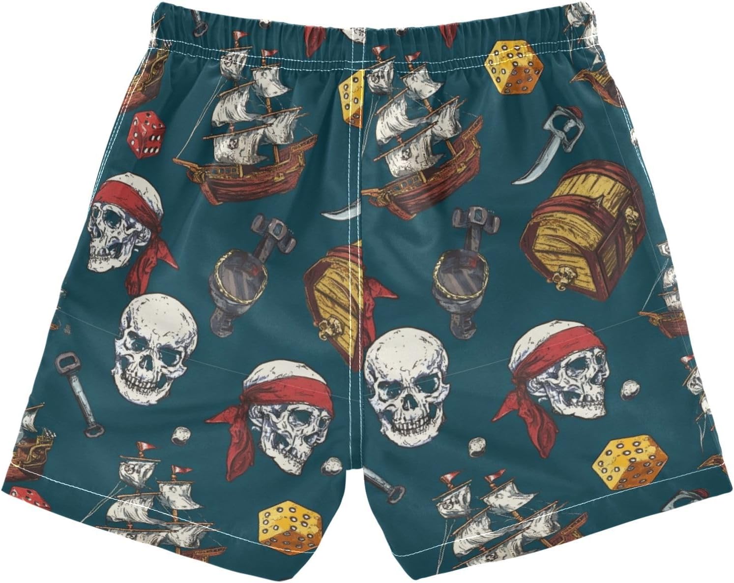 Boccsty Pineapple Geometric Summer Boys Swim Trunks Baby Kids Swimwear Summer Toddler Beach Board Shorts 2T-XL