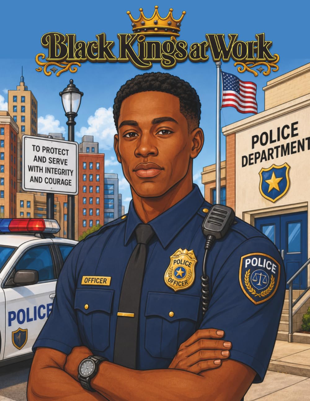 Black Kings at Work: An Adult Coloring Book: Celebrating Black Men in Every Profession | Inspiring Pictures of Black Excellence, Success, and Careers ... Kings: Legends of Heritage and History)