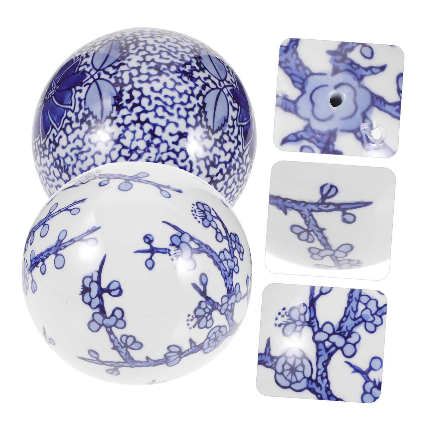 Mipcase Dekoracja Domu 2szt Ceramiczne Akcesoria Do Akwarium Ozdoba Dekoracyjna Do Akwarium