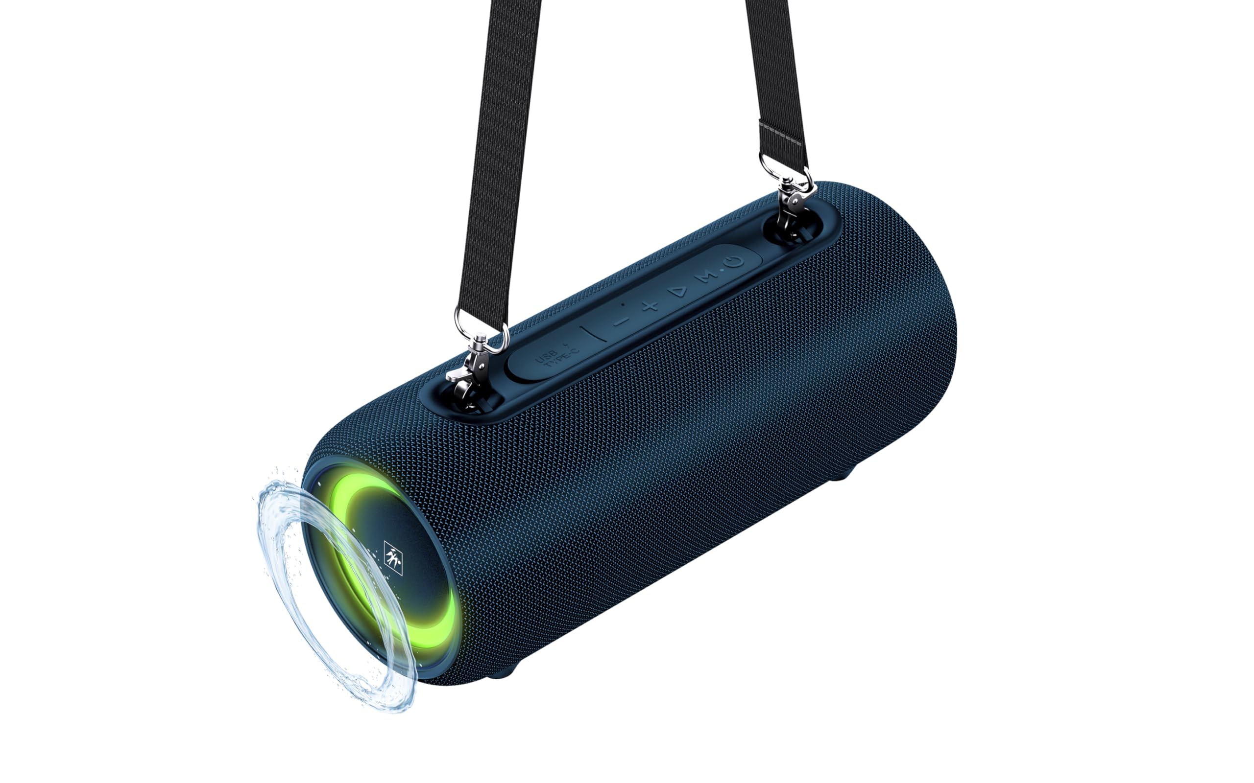 FISHERスピーカー Amazon.com: Fisher Portable Bluetooth Speaker IPX5 Waterproof