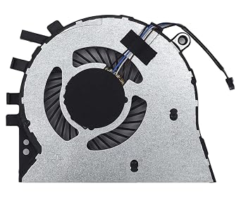 Replacement CPU Cooling Fan for HP 17-by 17-ca, CPU Fan for HP 17-by4633dx 17-by4013dx 17-by3016cy 17-by3063st 17-by1033dx 17-ca0003na Series Laptop P/NL22529-001 L22531-001 DFS541105FC0T