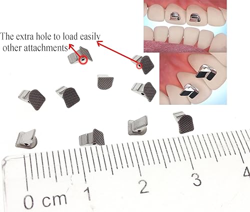 Miniatura 2 de 20 piezas de nuevos materiales de ortodoncia dentales de turbos de mordida