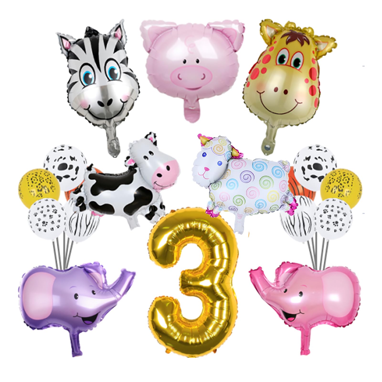 Ballon 3D En Aluminium - Tortue - 44 Cm - Jour De Fête - Les