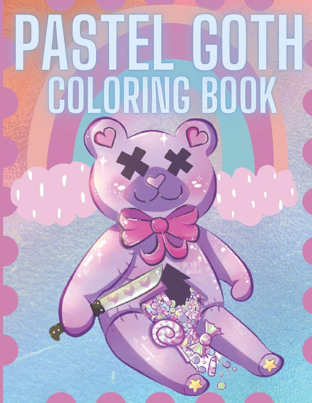 Buy Pastel Goth Coloring Book Pastel Goth Kawaii Aesthetic And Spooky