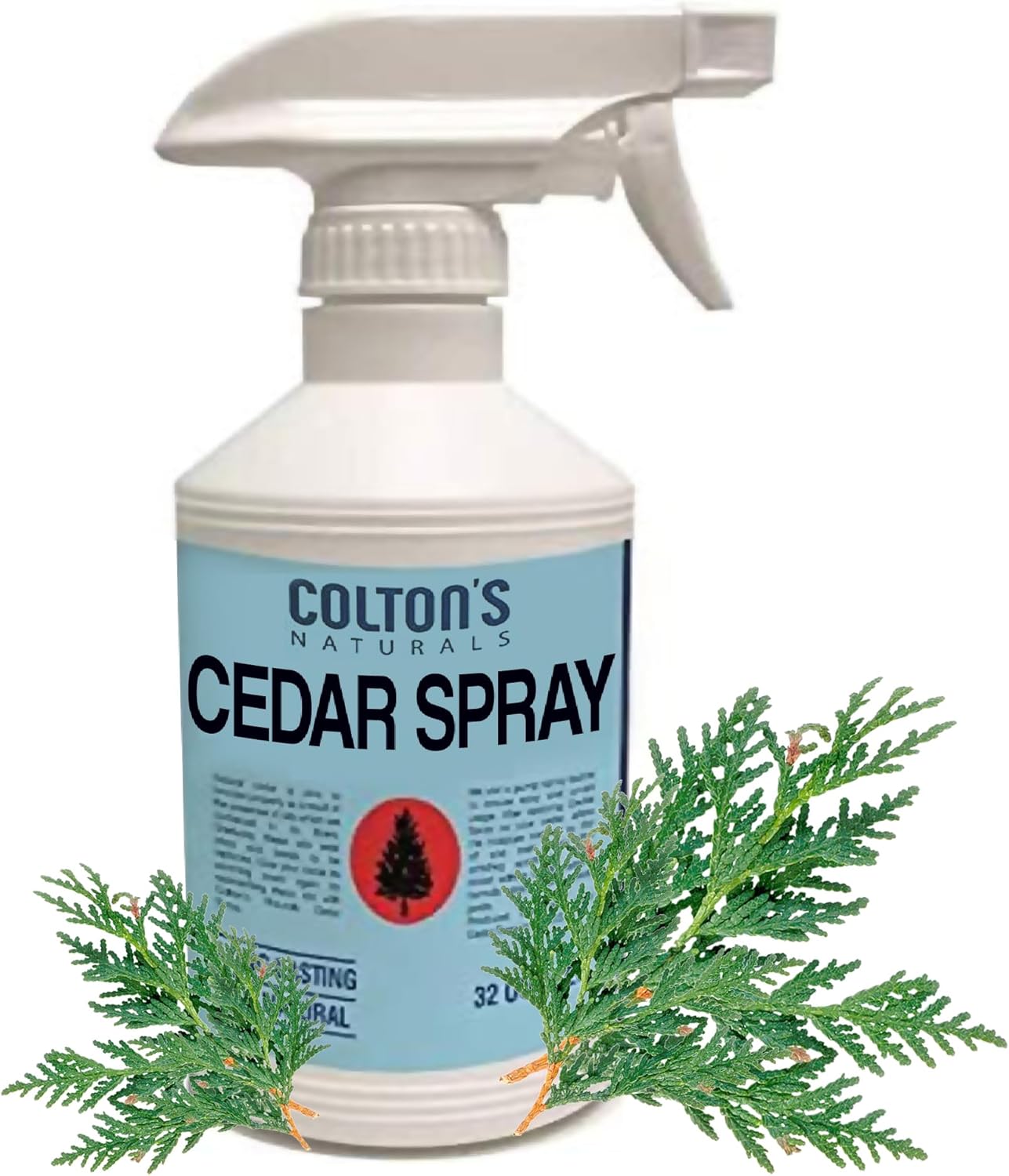 Colton's Naturals Cedar Spray w/Lavender Extract – Non-Chemical Wood Protection – Cedar Wood Scent – Restores Scent Closets & Drawers (32 oz)