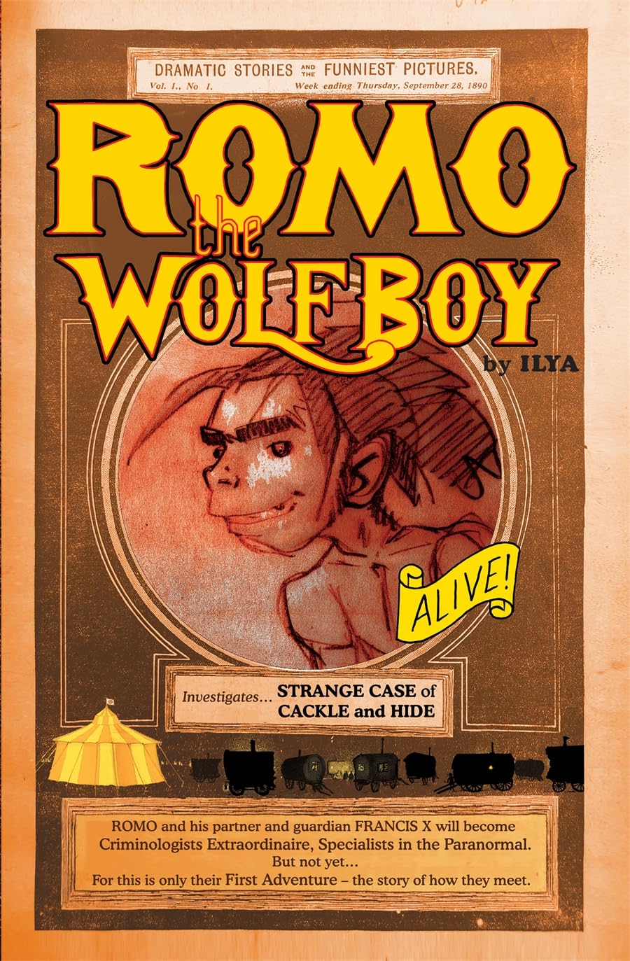 Romo the WolfBoy HARDBACK 9781914224447