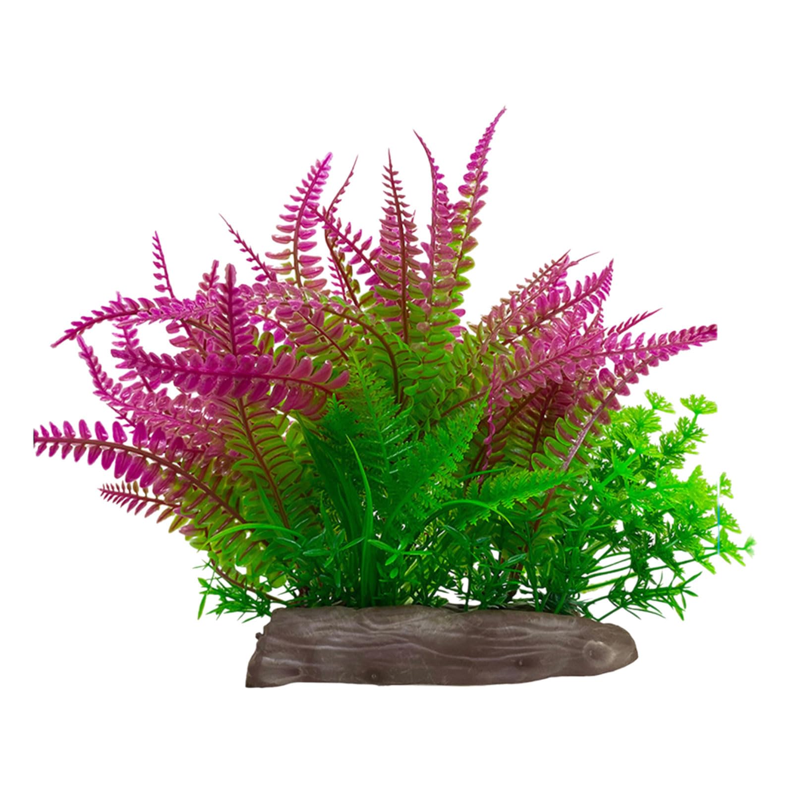 Hsioluted Fishtanks Decoration Realistic Green Plant with Base Natural Lookings Life Like Water Grass for Home Aquariums Ornament Home and Aquariums Decors