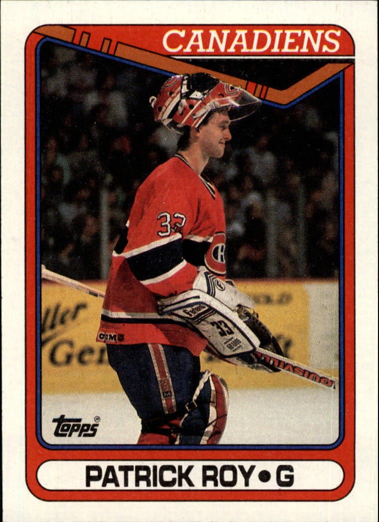 Amazon.com: 1990 Topps Hockey Card (1990-91) #219 Patrick Roy :  Collectibles & Fine Art