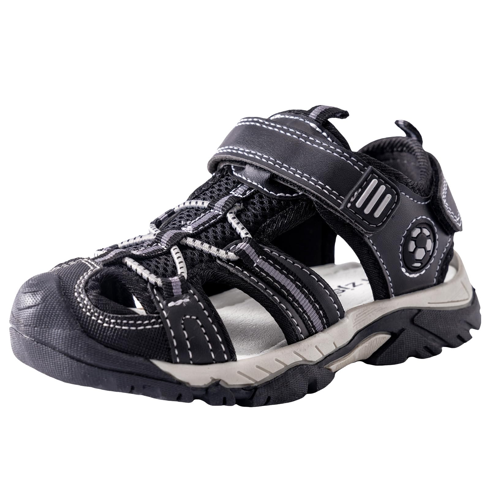 TZJS Jungen und Mädchen Sommer Geschlossene Zehe Sport Outdoor-Sandalen Atmungsaktiv und schnell trocknend