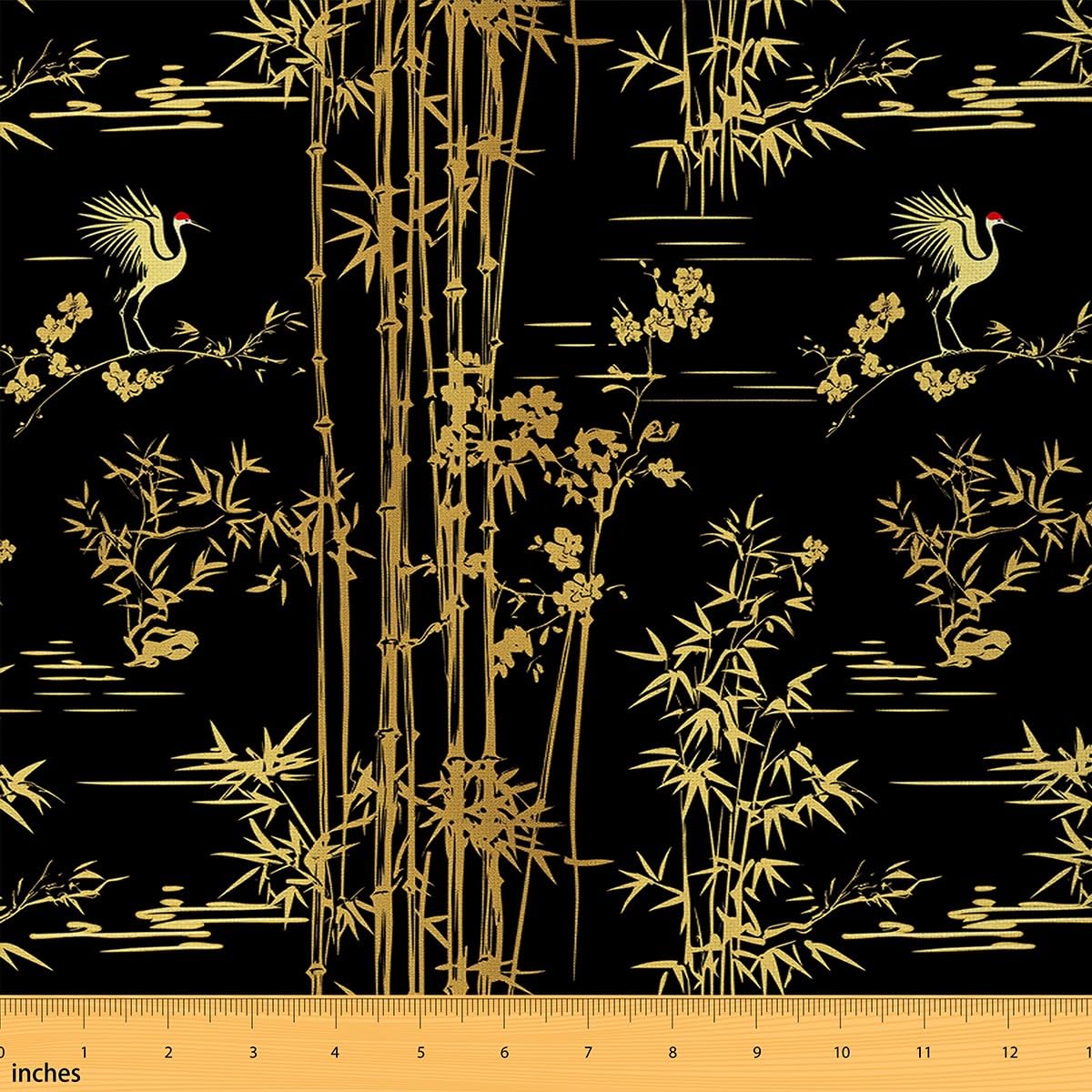 Bamboo Silhouette Fabric