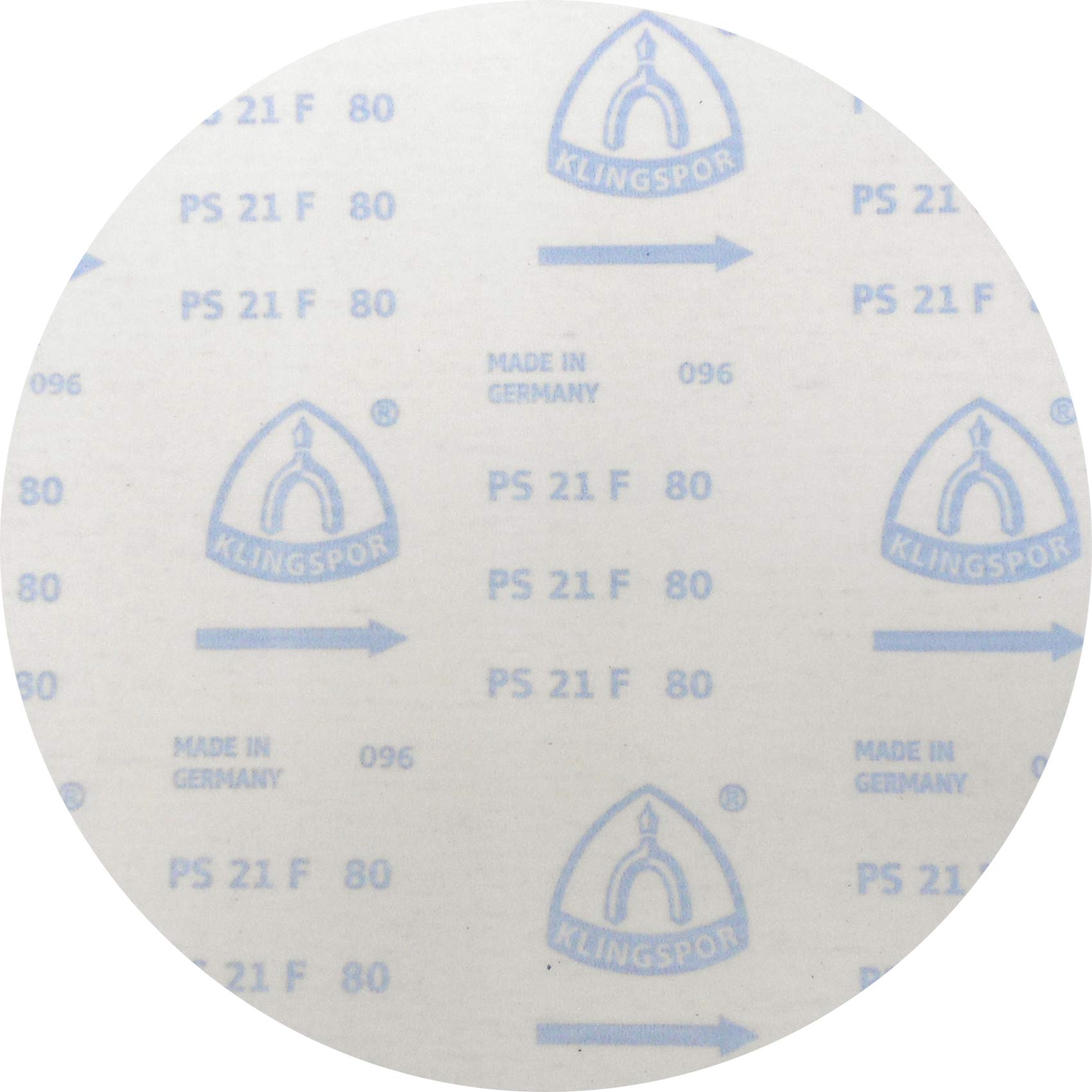 Klingspor Lot De 25 Disques Abrasifs PS 21 FK - 250 Mm