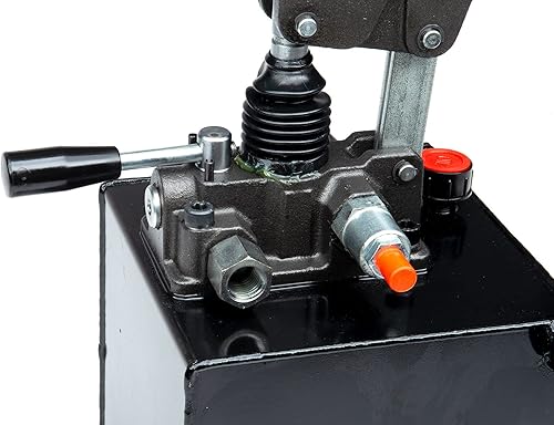 Miniatura 7 de Chief Bomba manual hidráulica - Bomba manual de doble efecto, 3625 PSI - Capacidad de 1.3 galones, NPT de 38", 1.51 CID - Potencia hidráulica