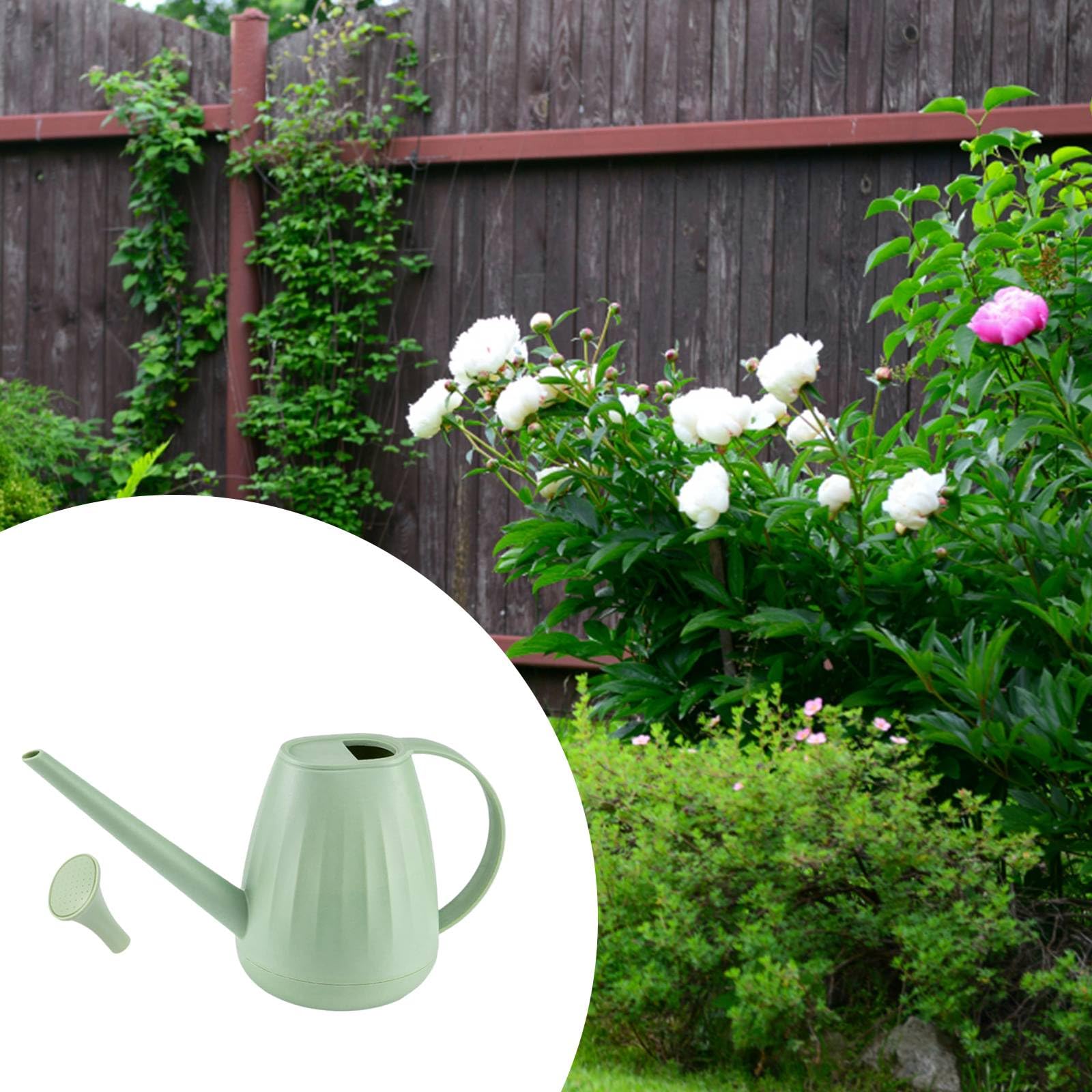 Arrosoir de 2 L, Arrosoir Jardin, Arrosoir Plante Interieur,Outils de Jardinage pour Arosoires D'intérieur, Arrosoir Léger avec Bec Long, pour Fleurs de Jardin, Les Plantes Succulentes, Vert